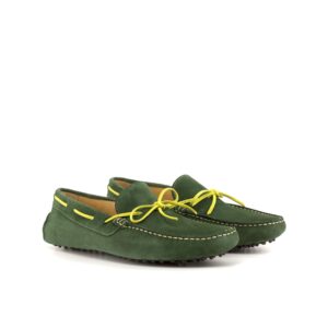DRIVER-GREEN-SUEDE