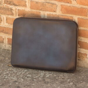 Document Holder Navy Painted Calf